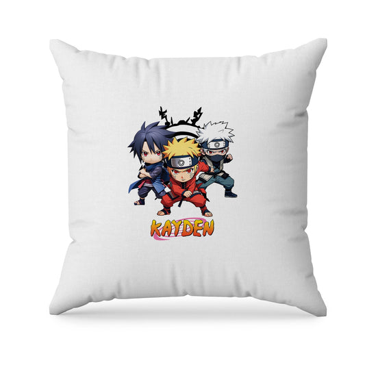 Naruto themed sublimation pillowcase