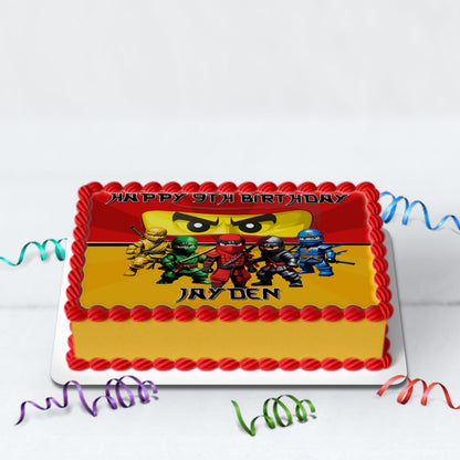 Ninjago Birthday Decorations, Lego Ninja Party Supplies, Ninja, Ninja Lego, Ninja Figure SVG