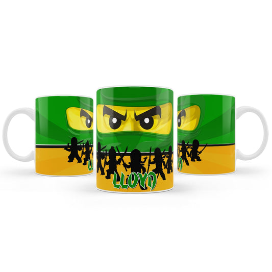 Ninjago themed sublimation mug