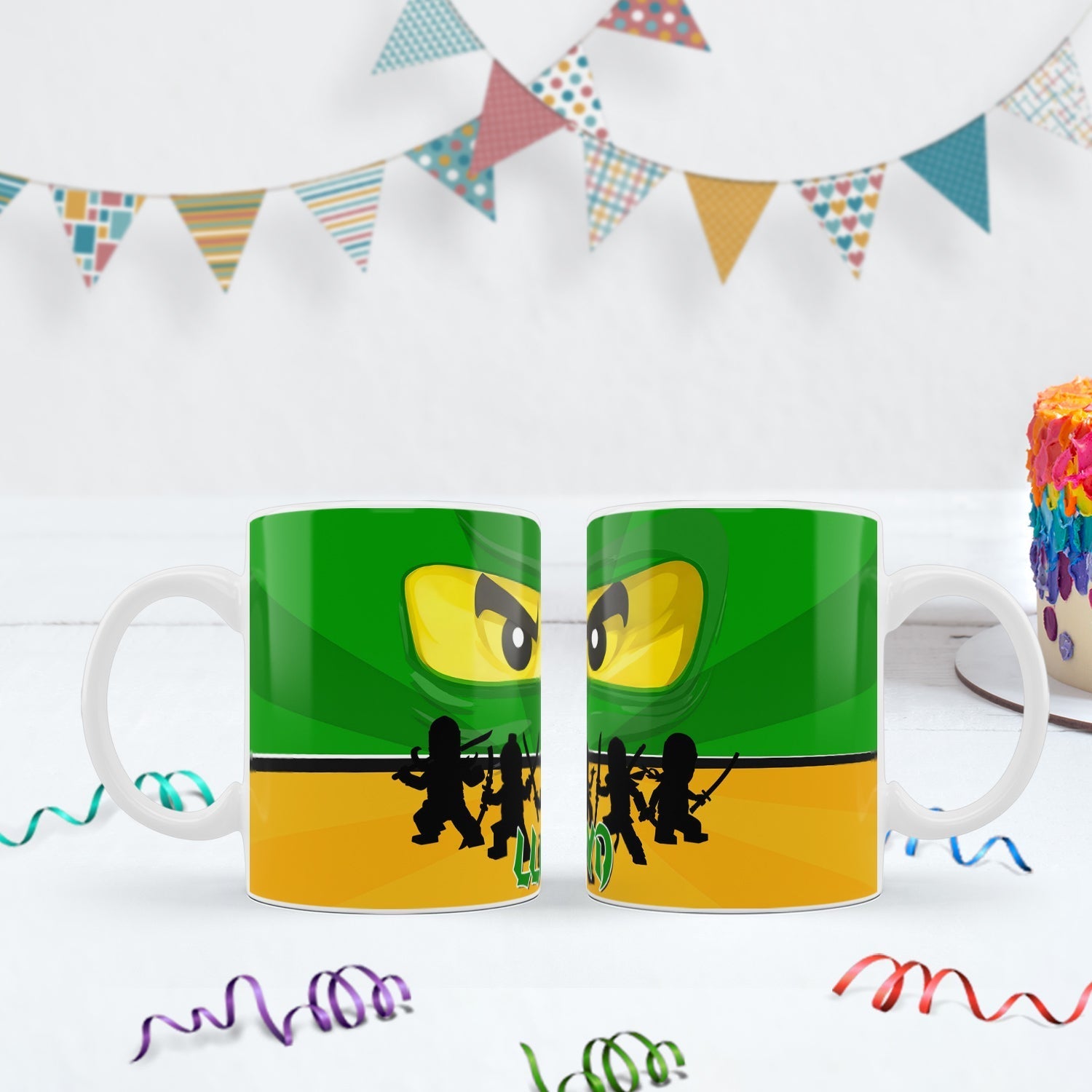 Ninjago Birthday Decorations, Lego Ninja Party Supplies, Ninjago, Ninja Lego, Ninjago SVG