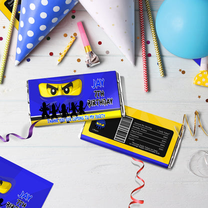 Ninjago Birthday Decorations, Lego Ninja Party Supplies, Ninjago Blue, Ninja Lego, Ninjago SVG