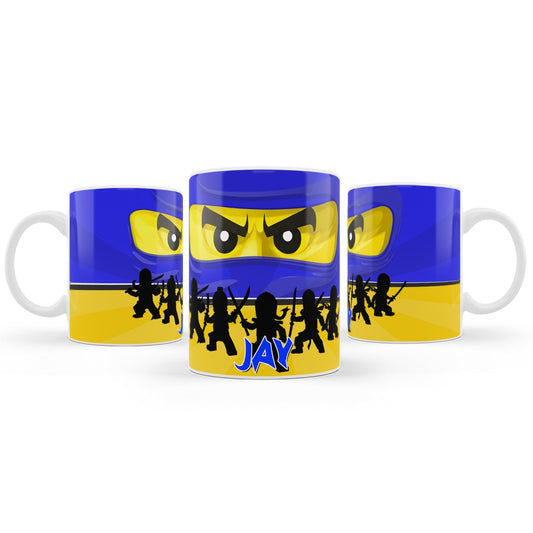 Ninjago themed sublimation mug