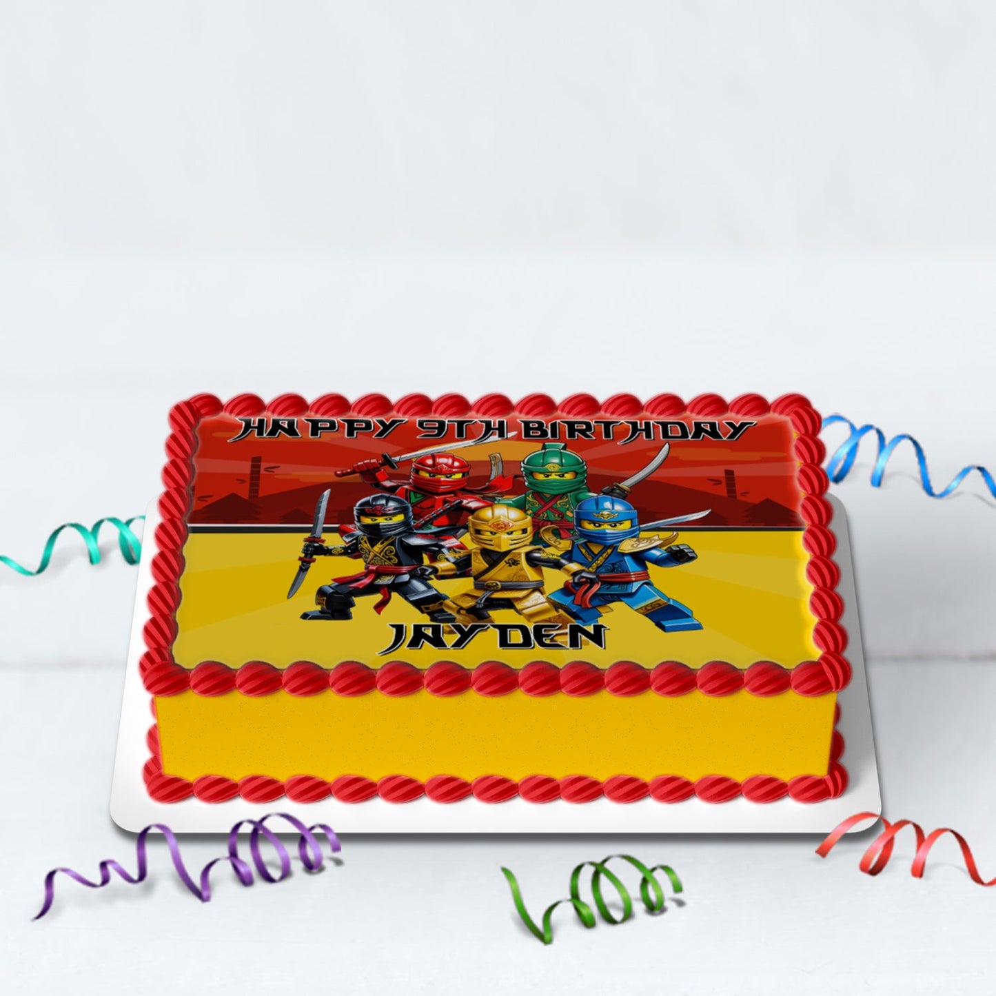 Ninjago Birthday Decorations, Lego Ninja Party Supplies, Ninjago, Ninja Lego, Ninjago SVG