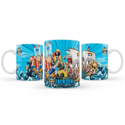 Sublimation Mug with One Piece Manga Series Design