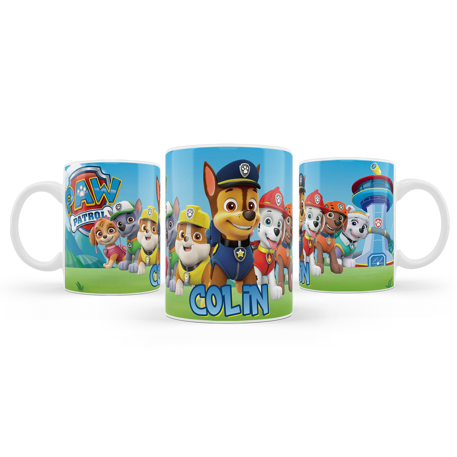 Sublimation Mug with Paw Patrol design