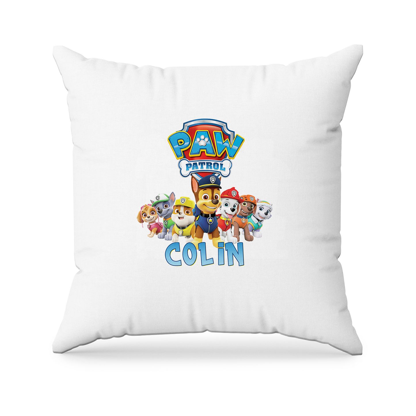 Sublimation Pillowcase featuring Paw Patrol theme