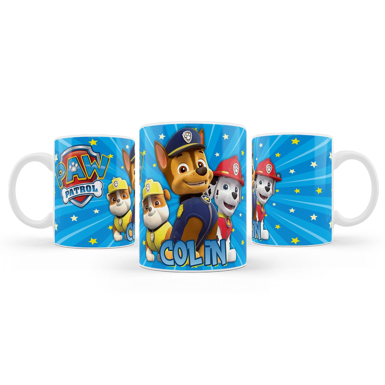 Sublimation Mug with Paw Patrol design