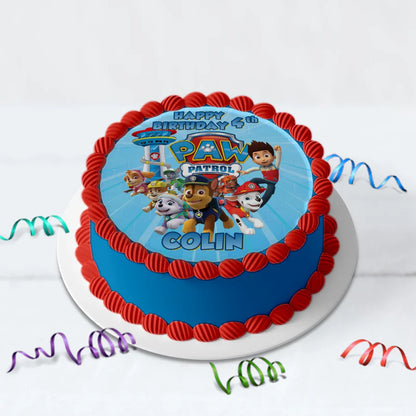 Paw Patrol Birthday Decorations, Rocky Zuma Party Supplies, Rubble & Crew Themed, Paw Patrol Digital Template, Editable Paw Patrol Image SVG PNG