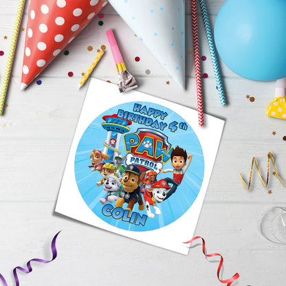 Paw Patrol Icing Sheet Cake Images