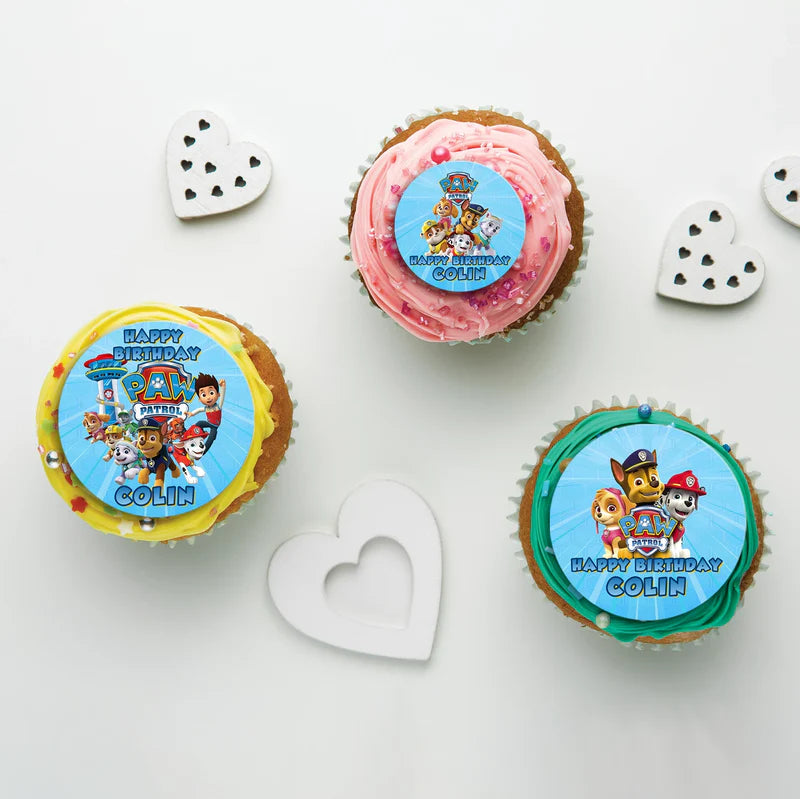 Paw Patrol Birthday Decorations, Rocky Zuma Party Supplies, Rubble & Crew Themed, Paw Patrol Digital Template, Editable Paw Patrol Image SVG PNG