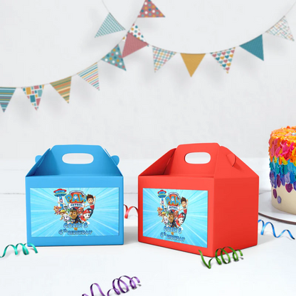 Paw Patrol Birthday Decorations, Rocky Zuma Party Supplies, Rubble & Crew Themed, Paw Patrol Digital Template, Editable Paw Patrol Image SVG PNG