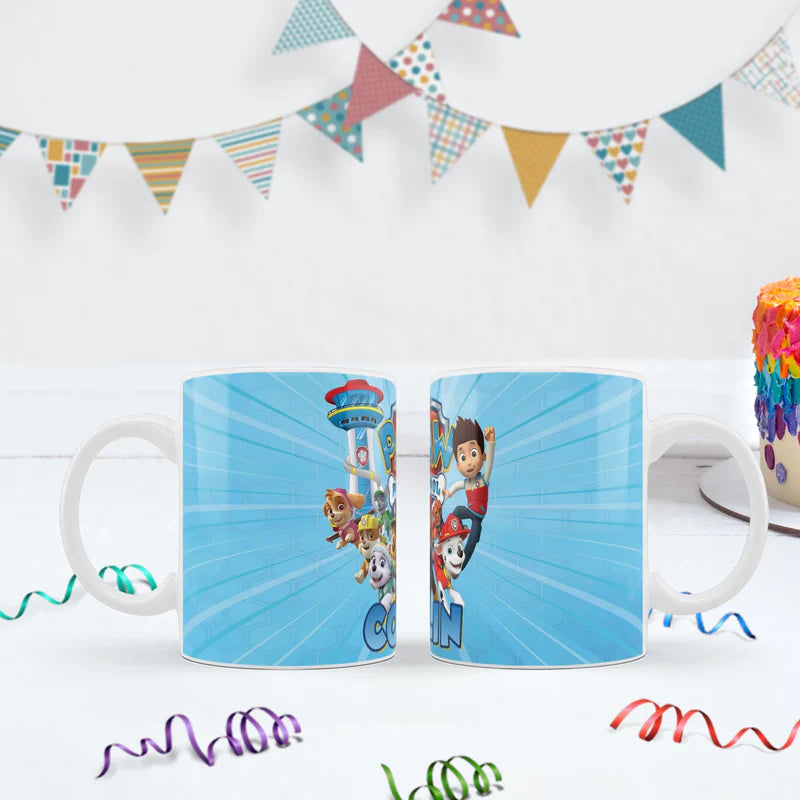 Paw Patrol Birthday Decorations, Rocky Zuma Party Supplies, Rubble & Crew Themed, Paw Patrol Digital Template, Editable Paw Patrol Image SVG PNG