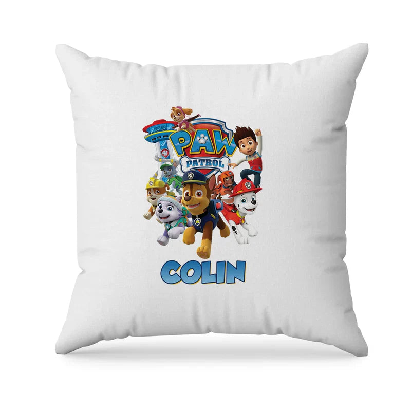 Paw Patrol sublimation pillowcase with soft fabric and colorful print