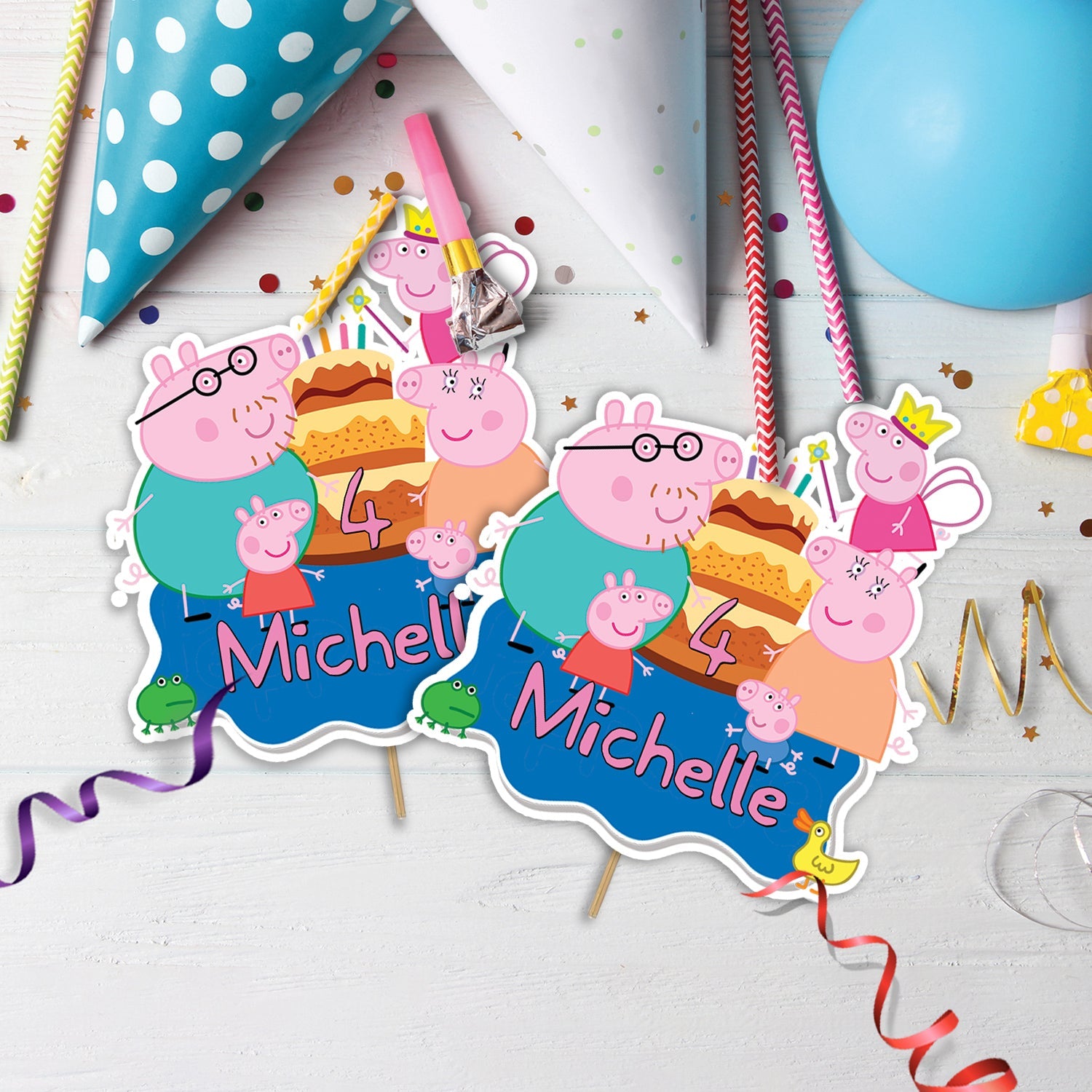 Peppa Pig Birthday Decorations, George Pig Party Supplies, Cartoon Series, Preschool Series, Peppa Pig SVG