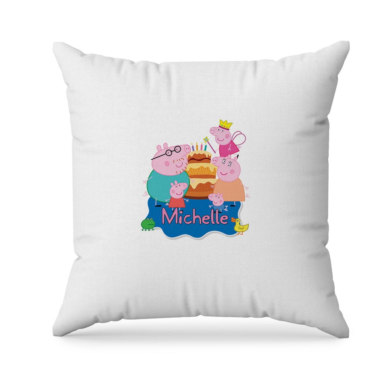 Sublimation Pillowcase featuring Peppa Pig theme