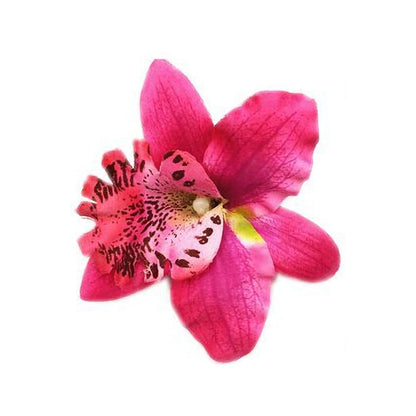 Beautiful Phalaenopsis orchid flower head cake toppers for stunning cake designs. High-quality, vibrant decorations perfect for custom party styling and elegant event cakes