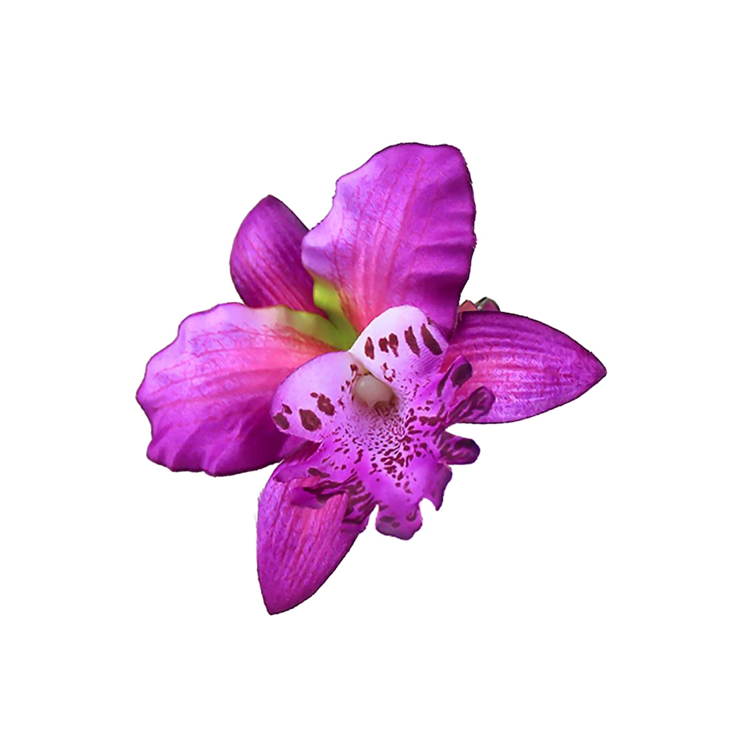 Purple Phalaenopsis Orchid Cake Topper | Flower Head Cake Decoration