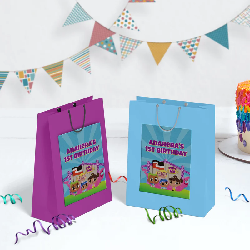 Pipi Ma Birthday Decorations, Pitau, Haumi Party Supplies, Potiki, Totiki Themed, Te Reo Maori Digital Template, Editable Pipi Ma Image SVG PNG