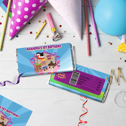 Pipi Ma Birthday Decorations, Pitau, Haumi Party Supplies, Potiki, Totiki Themed, Te Reo Maori Digital Template, Editable Pipi Ma Image SVG PNG