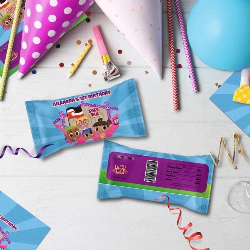 Pipi Ma Birthday Decorations, Pitau, Haumi Party Supplies, Potiki, Totiki Themed, Te Reo Maori Digital Template, Editable Pipi Ma Image SVG PNG