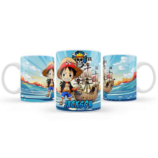Sublimation Mug with One Piece Manga Series Design