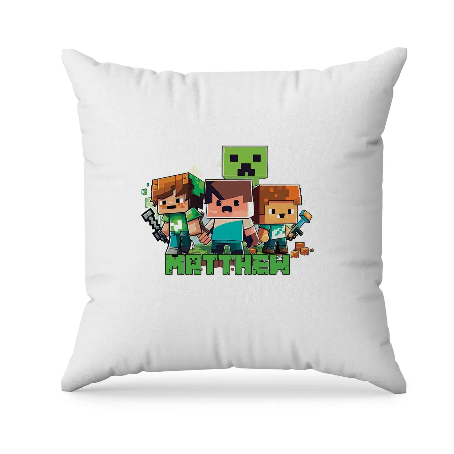 Minecraft sublimation pillowcase for custom birthday gifts 