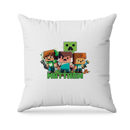 Minecraft sublimation pillowcase for custom birthday gifts 