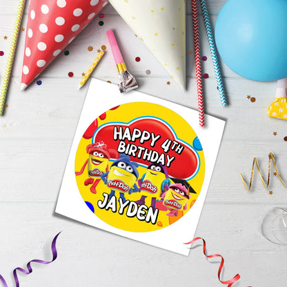 Play Doh Icing Sheet Cake Images â€“ Personalized Edible Prints