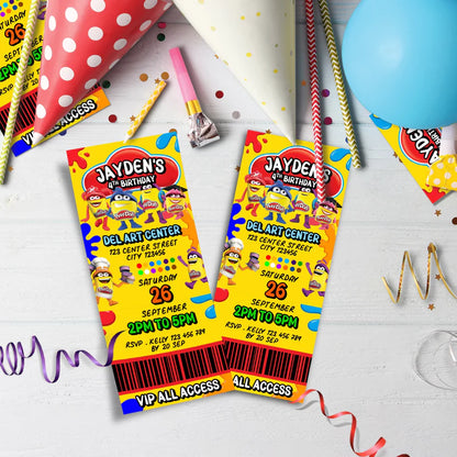 Play-Doh Birthday Decorations, Playdoh Party Supplies, Play Doh Themed, Toys Digital Template, Editable Play Doh Image SVG PNG