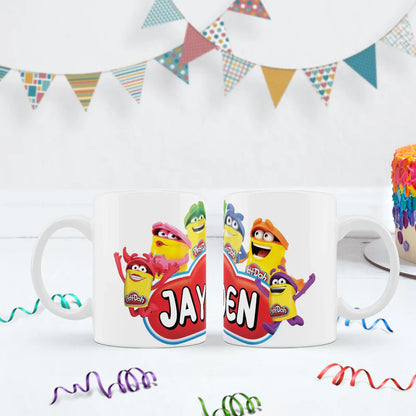 Play-Doh Birthday Decorations, Playdoh Party Supplies, Play Doh Themed, Toys Digital Template, Editable Play Doh Image SVG PNG