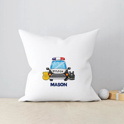 Police Car Birthday Decorations, Cop Party Supplies, Police Themed, Police cop Digital Template, Editable Kids Police Image SVG PNG