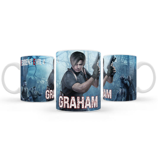 Sublimation mug with Resident Evil theme