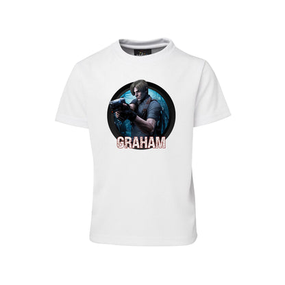 Sublimation T-Shirt with Resident Evil theme