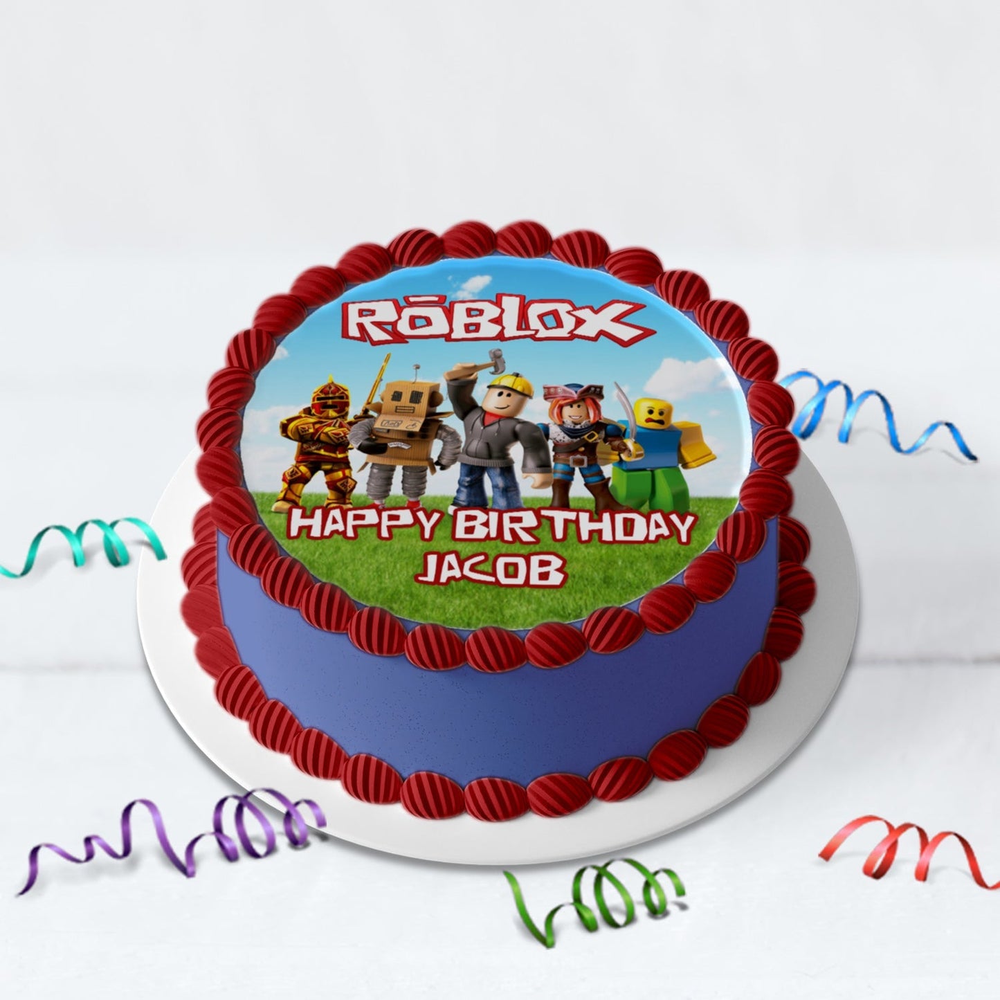 Roblox Birthday Decorations, Roblox Party Supplies, Roblox Themed, Roblox Digital Template, Editable Roblox Image SVG PNG