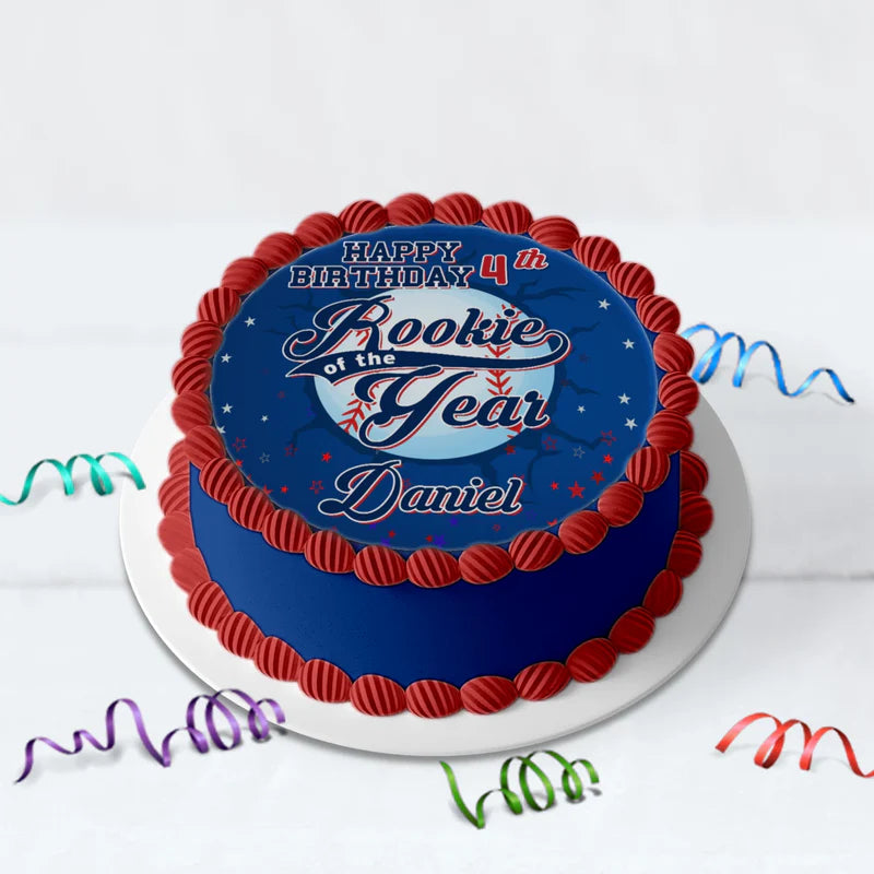 Rookie of The Year Birthday Decorations, MVP Sport Party Supplies, Baseball Themed, Rookie of the Year Digital Template, Editable Rookie of the Year Image SVG PNG