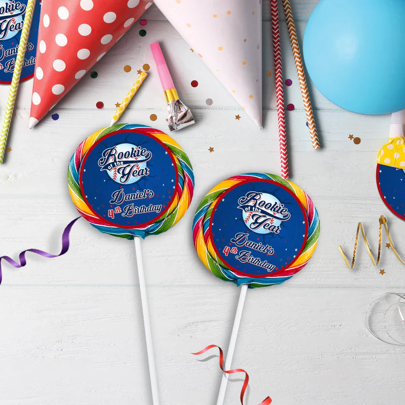 Rookie of The Year Birthday Decorations, MVP Sport Party Supplies, Baseball Themed, Rookie of the Year Digital Template, Editable Rookie of the Year Image SVG PNG