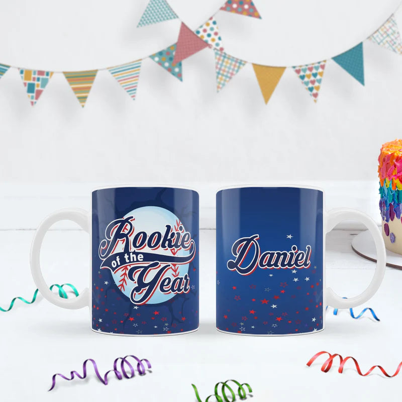 Rookie of The Year Birthday Decorations, MVP Sport Party Supplies, Baseball Themed, Rookie of the Year Digital Template, Editable Rookie of the Year Image SVG PNG