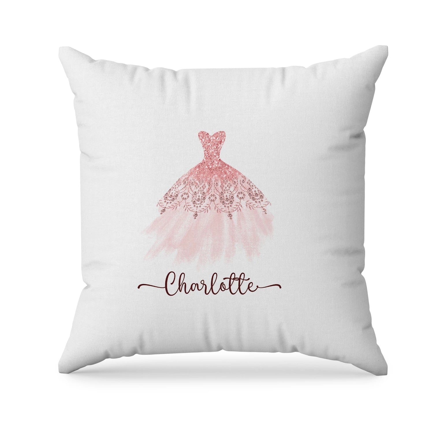 Rose Gold Sublimation Pillowcase custom printed pillow cover for home decor and gifts