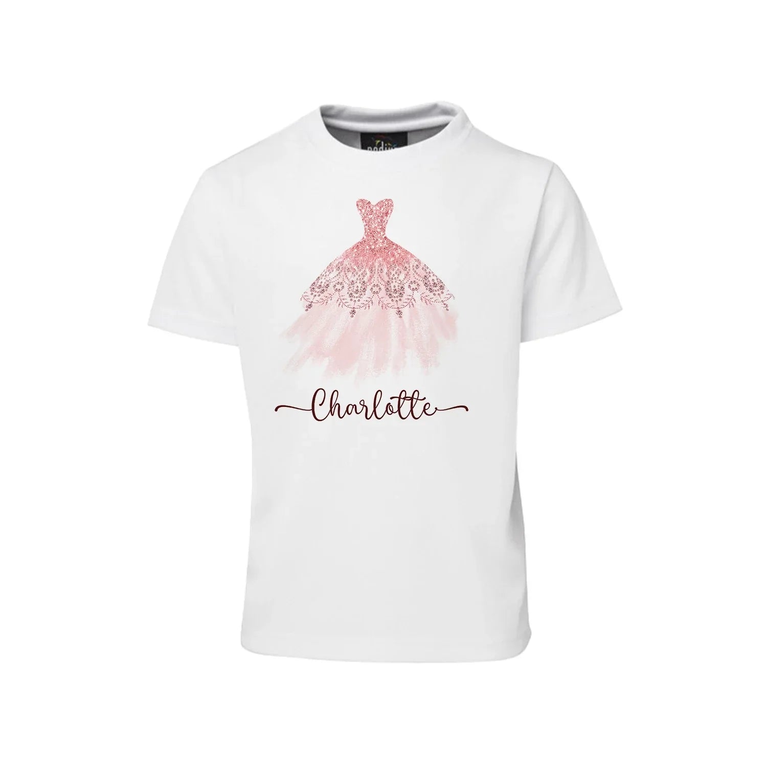 Rose Gold Sublimation T-Shirt stylish and personalized rose gold design t-shirt