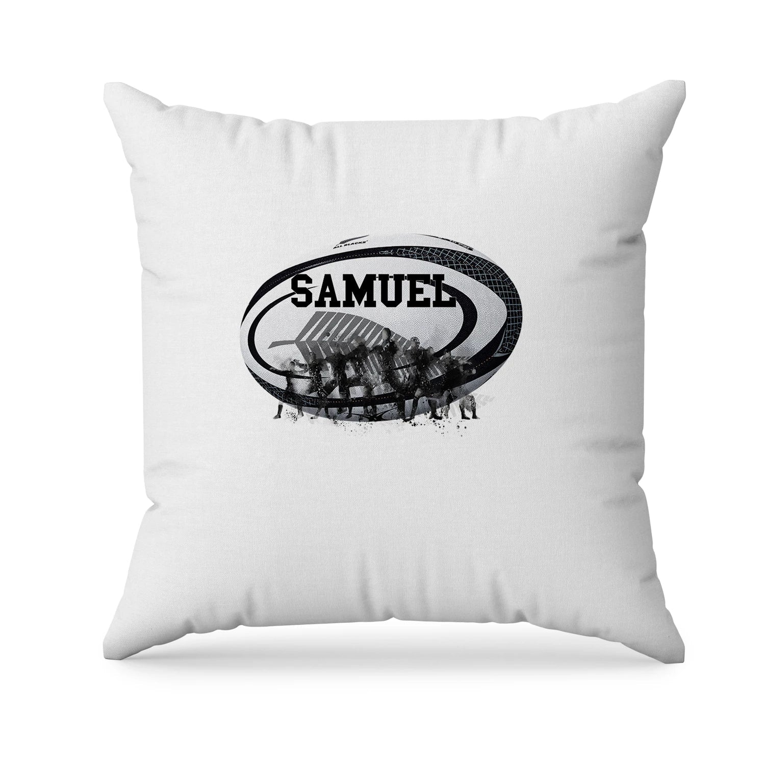 Rugby NZ Sublimation Pillowcase featuring personalized rugby designs