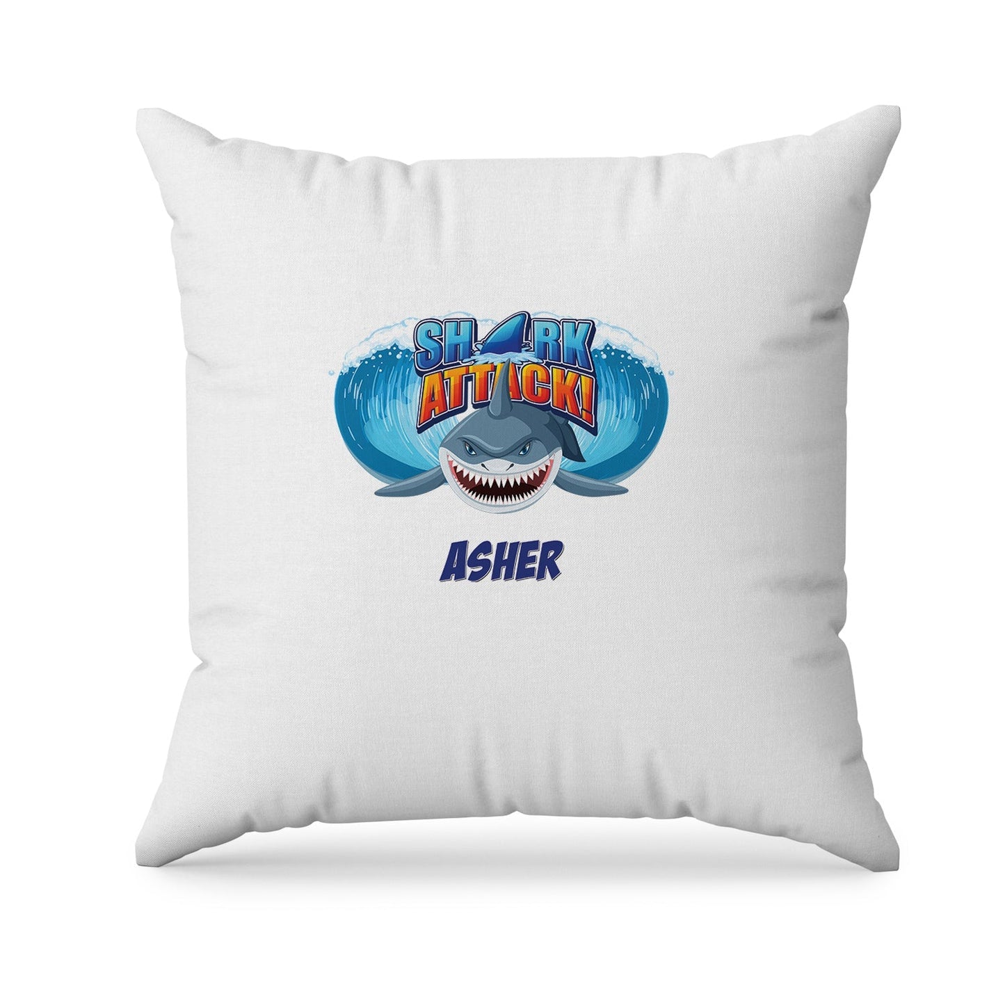 Custom shark pillowcase for themed sublimation printing