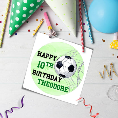 Soccer personalized icing sheet cake images edible party cake designs
