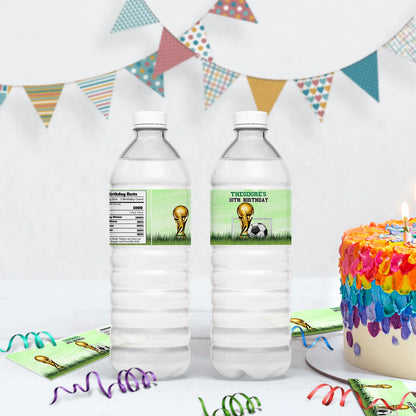 Soccer Birthday Decorations, World Cup Party Supplies, Football Themed, Messi Ronaldo Digital Template, Editable Soccer Image SVG PNG