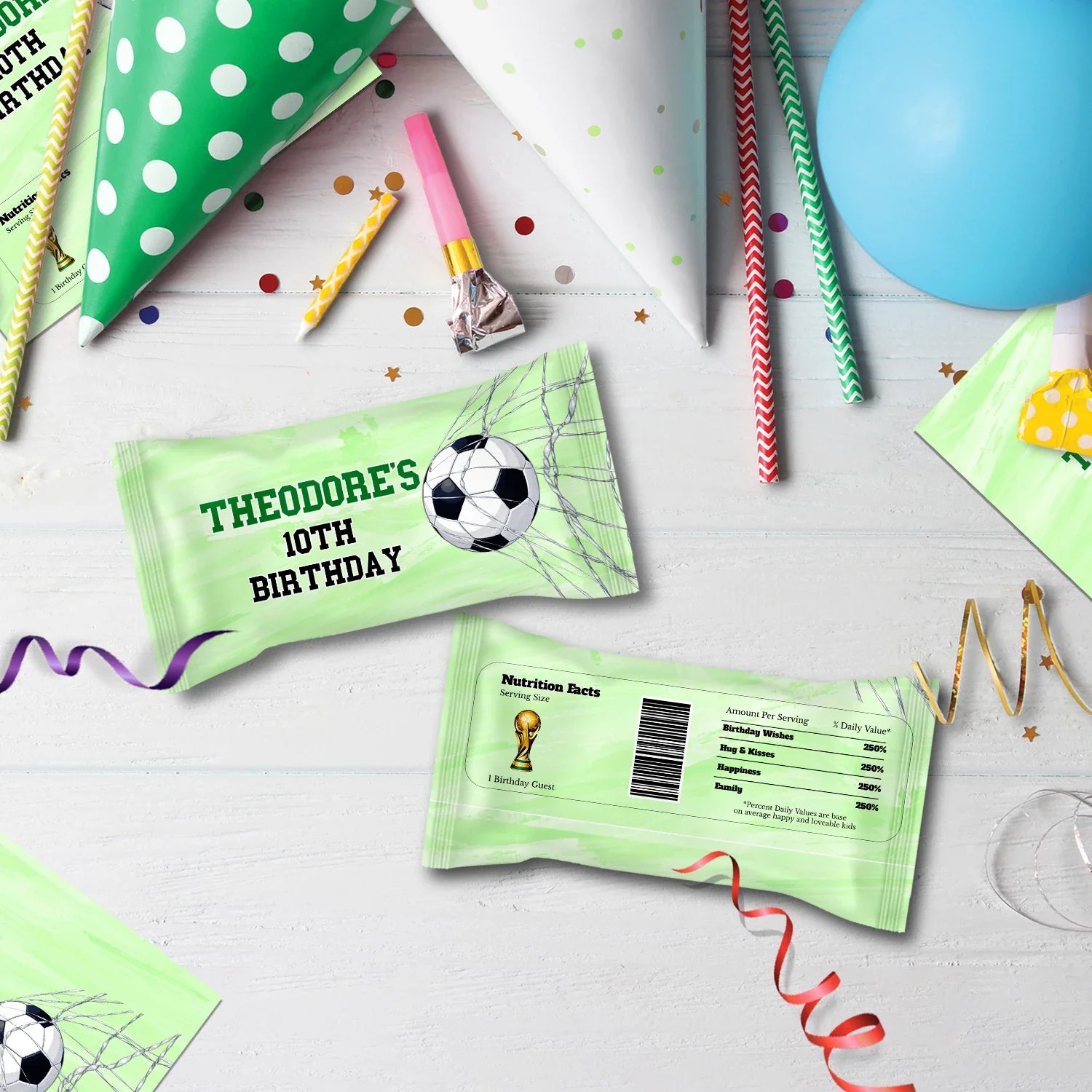 Soccer Birthday Decorations, World Cup Party Supplies, Football Themed, Messi Ronaldo Digital Template, Editable Soccer Image SVG PNG