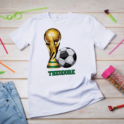 Soccer Birthday Decorations, World Cup Party Supplies, Football Themed, Messi Ronaldo Digital Template, Editable Soccer Image SVG PNG