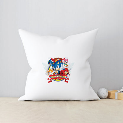 Sonic Birthday Decorations, Amelia the Hedgehog Party Supplies, Sonic the Hedgehog Themed, Sonic Video Games Digital Template, Editable Sonic The Hedgehog Image SVG PNG