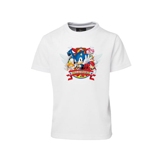 Sonic The Hedgehog themed sublimation T-Shirt