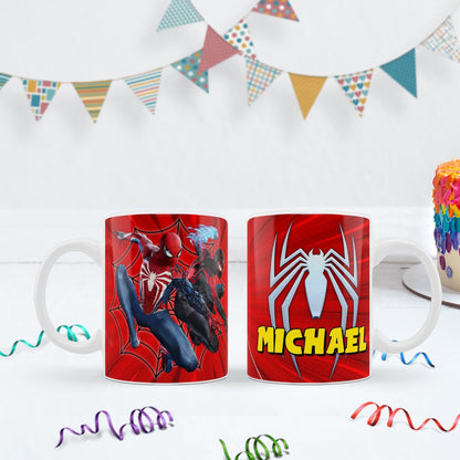 Spiderman Birthday Decorations, Spiderman Marvel Party Supplies, Super Heroes Themed, Spider-Man Digital Template, Editable Spiderman Image SVG PNG