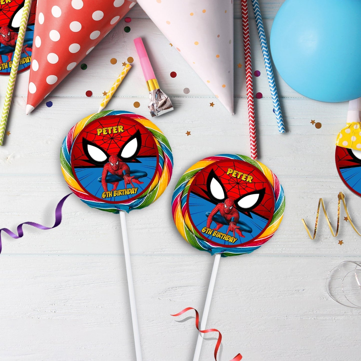 Spiderman Birthday Decorations, Spiderman Marvel Party Supplies, Super Heroes Themed, Spider-Man Digital Template, Editable Spiderman Image SVG PNG