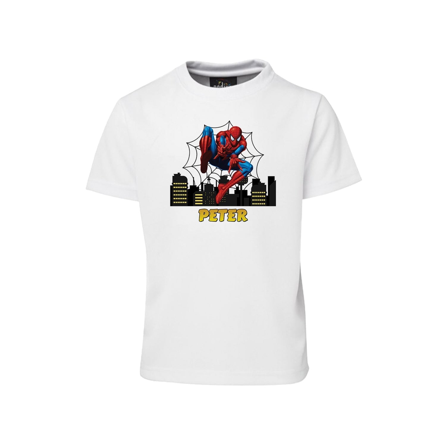 T-shirt with Spiderman sublimation print